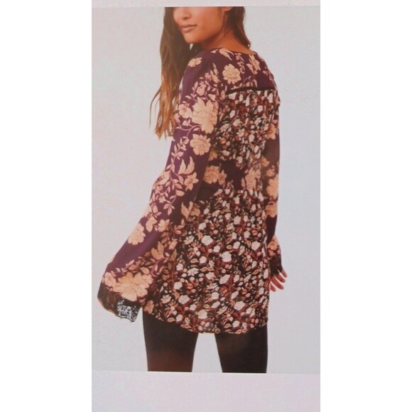 NWT Free People Odette printed Tunic. - Picture 2 of 7